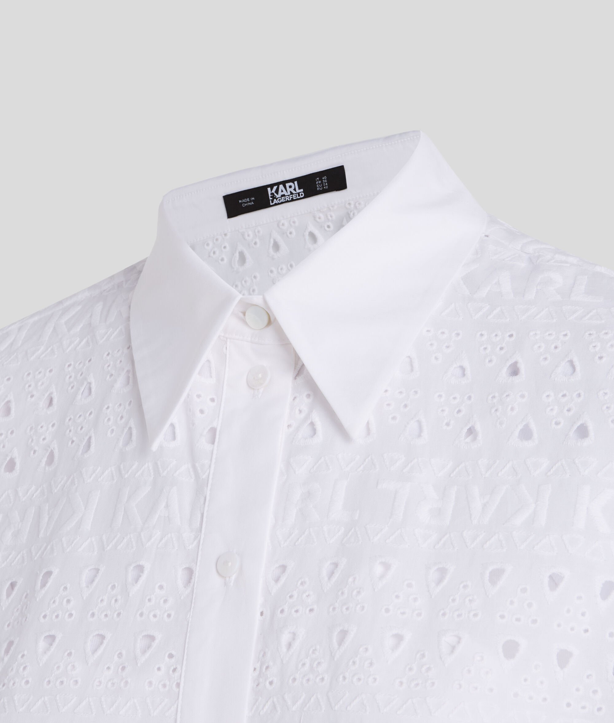 (image for) Pleasant Broderie Anglaise Shirt Dress